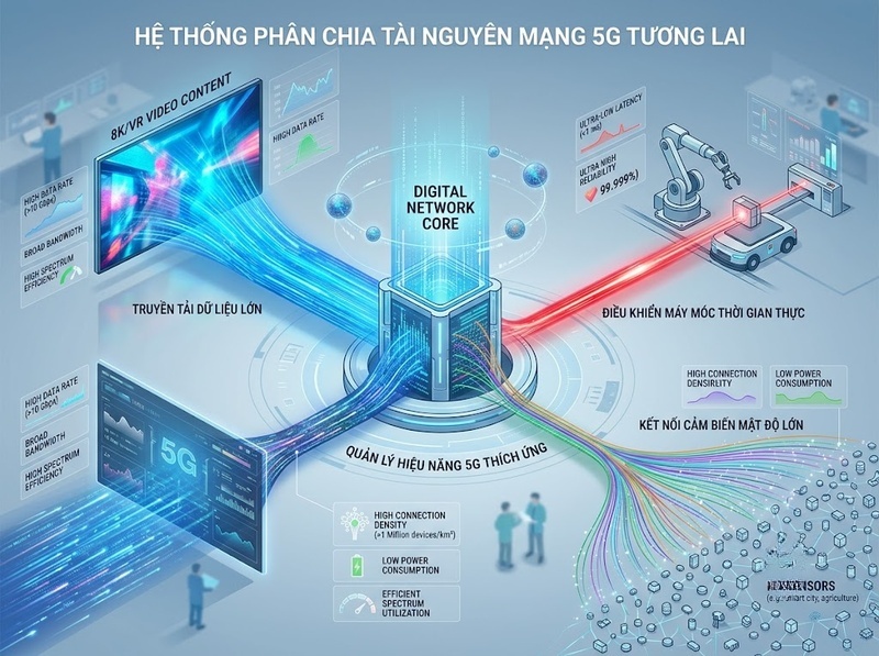 Hiểu 5G qua tốc độ cao, độ trễ thấp và kết nối thiết bị