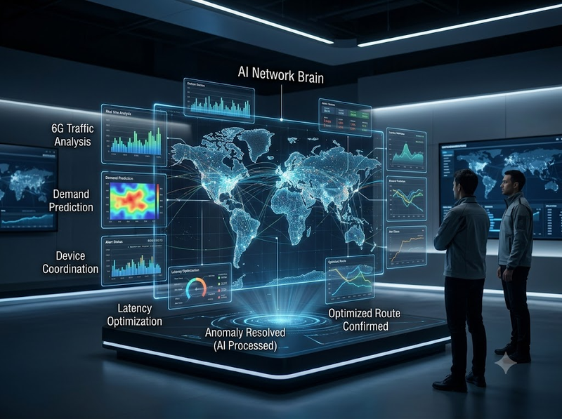 6G hướng đến kết nối thông minh, độ trễ thấp và tích hợp AI