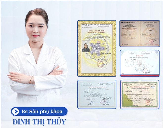 Bác sĩ Đinh Thủy - Bác sĩ Sản phụ khoa uy tín top đầu tại Sài Gòn