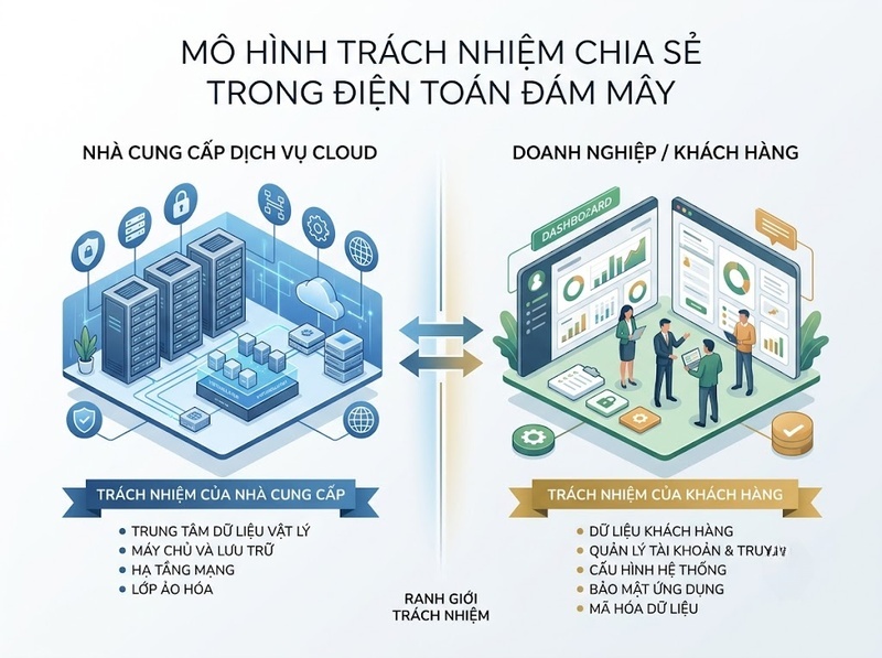 Bảo mật Cloud bảo vệ dữ liệu, danh tính, cấu hình và khối lượng công việc