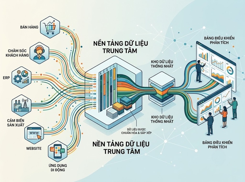 Big Data trong chuyển đổi số hỗ trợ thấu hiểu, dự báo và ra quyết định