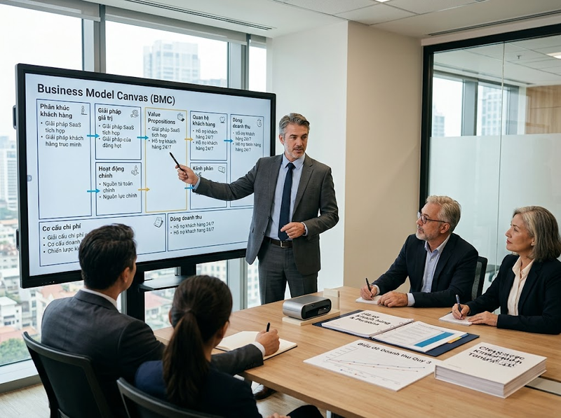 Hiểu Business Model Canvas từ cấu trúc đến cách ứng dụng thực tế
