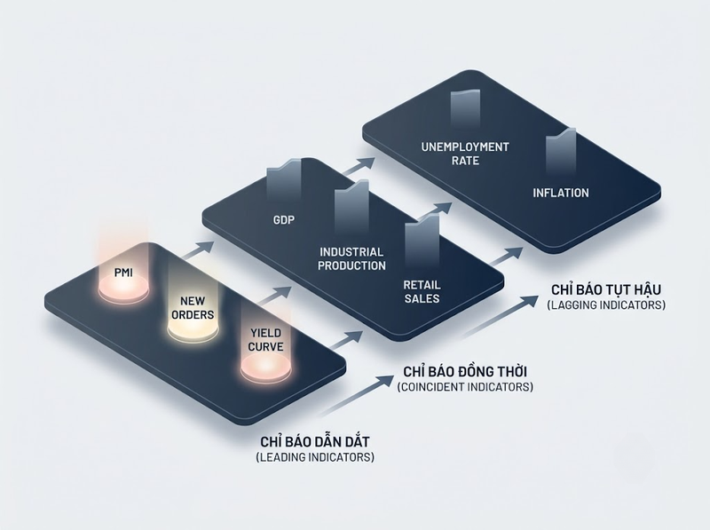 Chỉ báo chu kỳ kinh tế giúp nhận diện điểm ngoặt và xu hướng