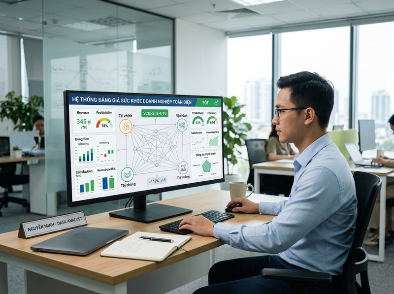 Chỉ số phát triển doanh nghiệp phản ánh tăng trưởng, hiệu quả và năng lực