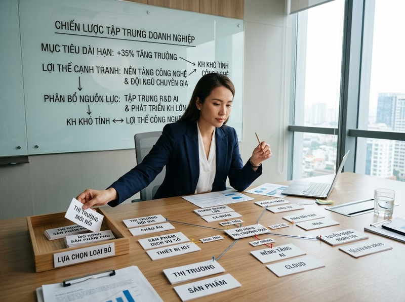 Hiểu chiến lược doanh nghiệp từ bản chất đến định hướng phát triển