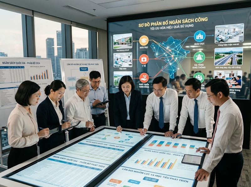 Chi tiêu công tác động đến tổng cầu, dịch vụ công và tăng trưởng