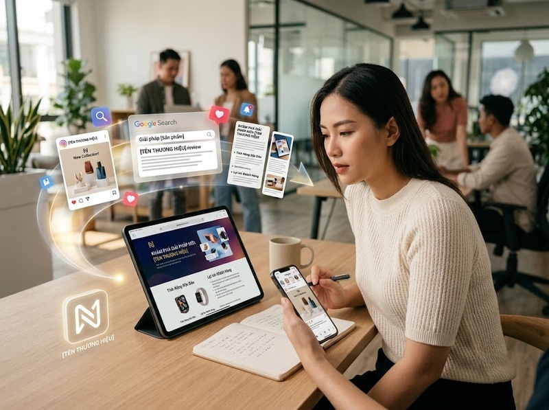 Conversion Funnel mô tả hành trình từ tiếp cận đến hành động chuyển đổi