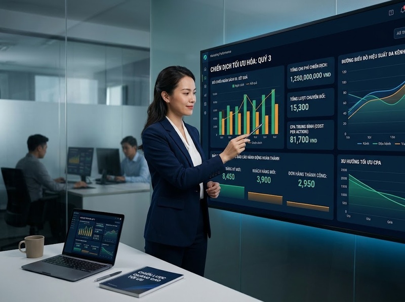 CPA Marketing phản ánh chi phí cho mỗi hành động chuyển đổi