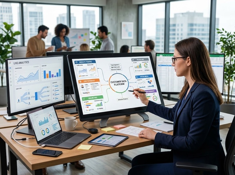 Ứng dụng data driven marketing từ thu thập dữ liệu đến tối ưu quyết định