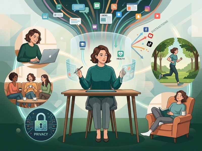 Digital Wellbeing giúp cân bằng thời gian, sự tập trung và sức khỏe số
