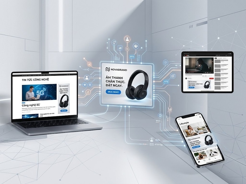 Display Advertising tiếp cận người dùng bằng hình ảnh trên mạng hiển thị