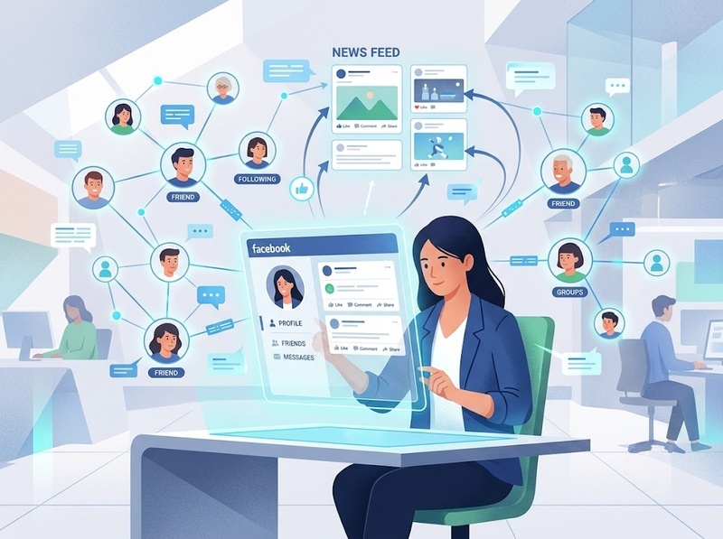 Hiểu Facebook qua kết nối cá nhân, cộng đồng, nội dung và kinh doanh