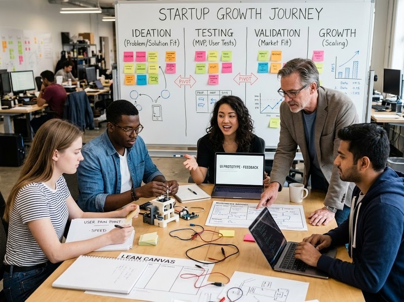 Hệ sinh thái khởi nghiệp kết nối startup, vốn, hỗ trợ và thị trường