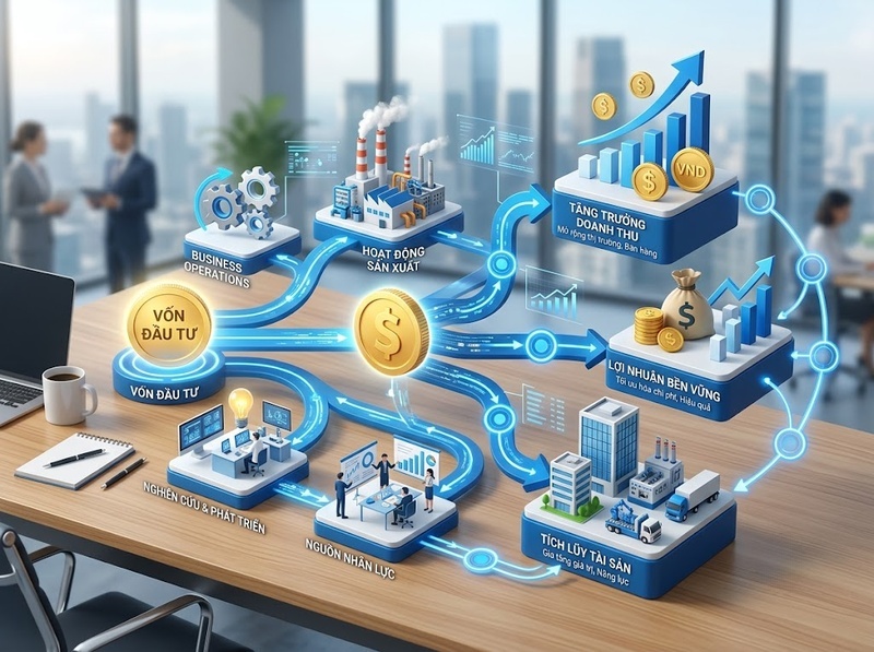 Đánh giá hiệu quả sử dụng vốn qua khả năng sinh lời và vòng quay