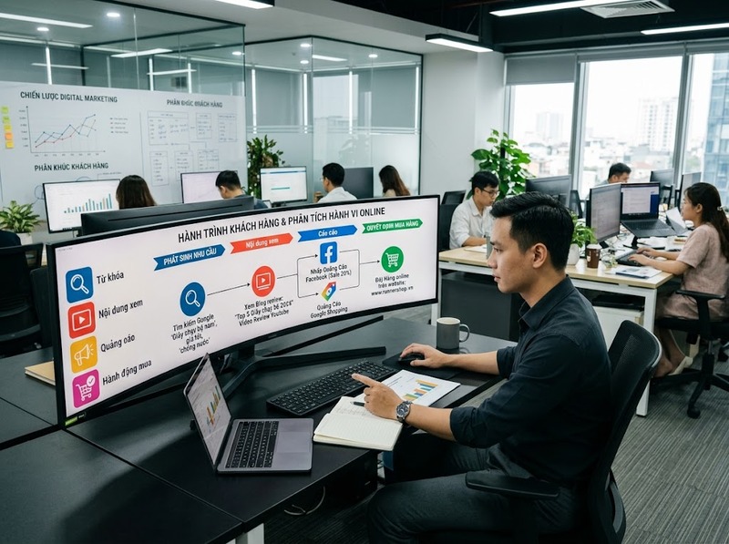 Xác định khách hàng mục tiêu Digital Marketing bằng dữ liệu và hành vi