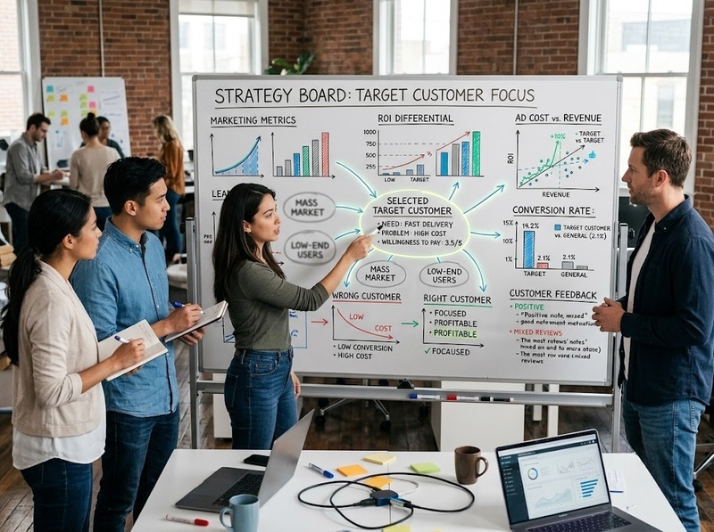 Xác định khách hàng mục tiêu startup từ nhu cầu và hành vi thực tế