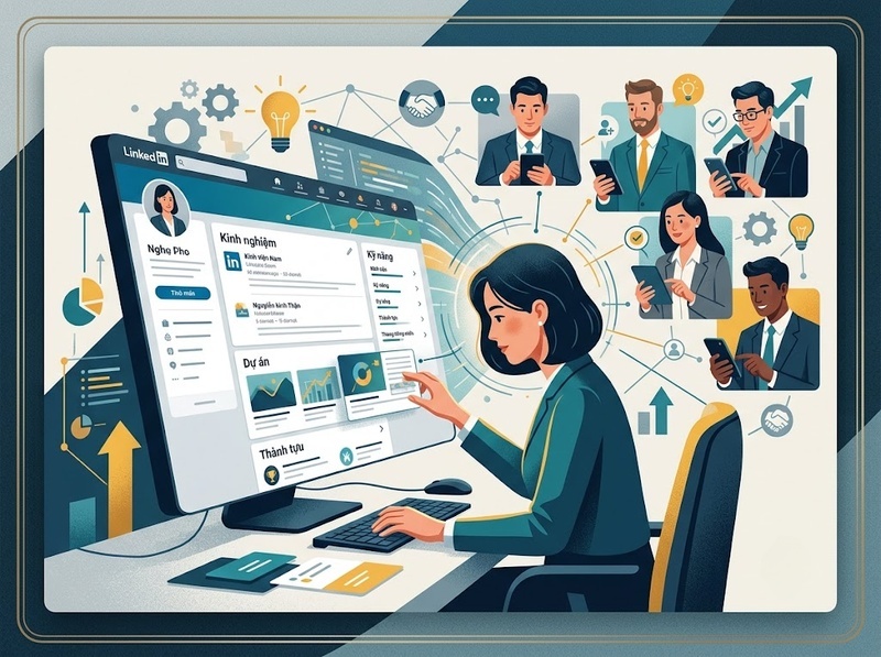 Hiểu LinkedIn qua kết nối nghề nghiệp, tuyển dụng và kinh doanh B2B