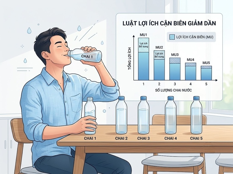 Hiểu lợi ích cận biên qua giá trị tăng thêm từ tiêu dùng