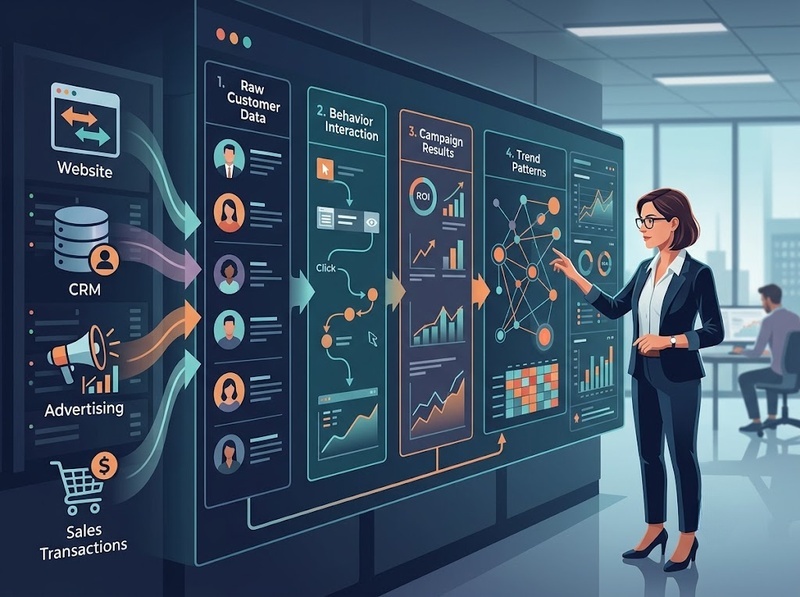 Hiểu Marketing Analytics qua dữ liệu, phân tích và tối ưu quyết định