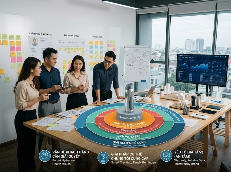 Hiểu marketing mix qua hệ thống công cụ tạo và cung cấp giá trị