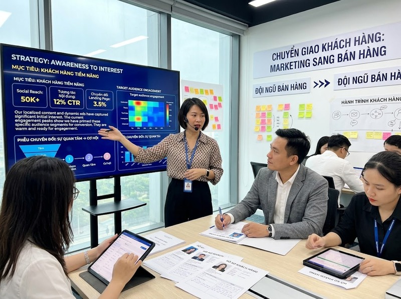 Marketing và bán hàng khác nhau về mục tiêu, phạm vi ra sao?