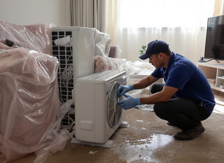 Máy lạnh bị chảy nước có nguy hiểm không? 3 rủi ro cảnh báo bạn