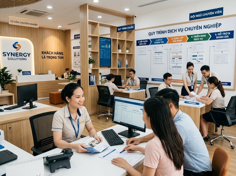 Mô hình 7P mở rộng marketing dịch vụ bằng con người và quy trình