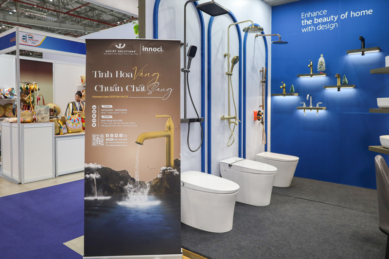 Uuviet Solutions và Innoci tại Vietnam Expo HCMC 2025: Hoàn thiện bức tranh thương mại nội thất cao cấp