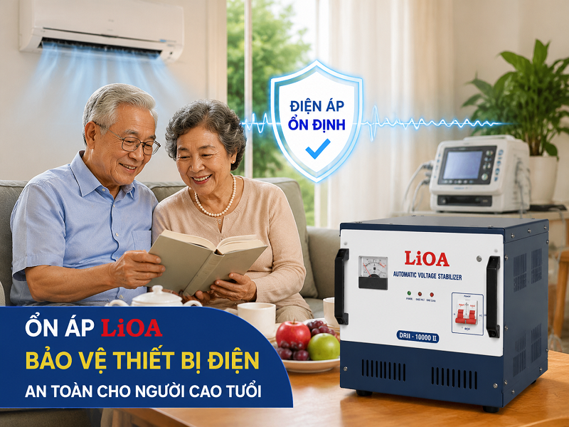 Ổn áp LiOA hỗ trợ sử dụng thiết bị điện an toàn hơn thế nào?