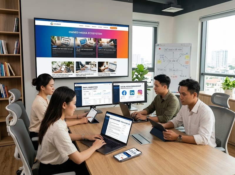 Ba nhóm media khác nhau về quyền kiểm soát, chi phí và độ tin cậy