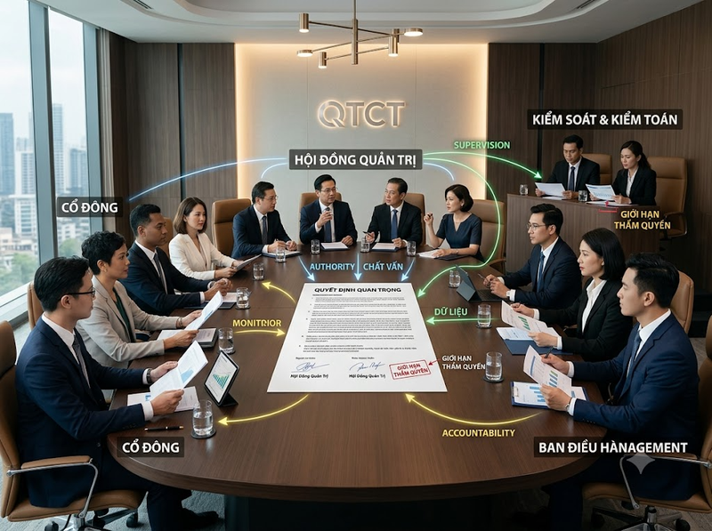 Hiểu đúng quản trị doanh nghiệp từ bản chất đến phạm vi áp dụng