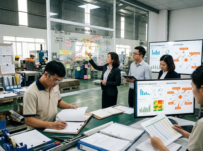 Các giai đoạn trong quy trình chuyển đổi số của doanh nghiệp