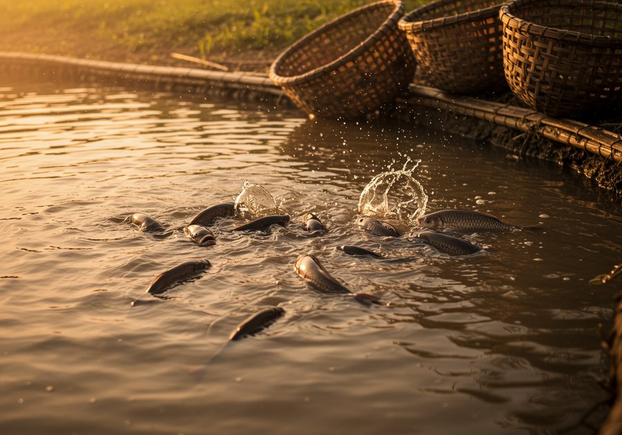 Quy trình nuôi cá chép giòn đúng kỹ thuật giúp thịt dai giòn đạt chuẩn