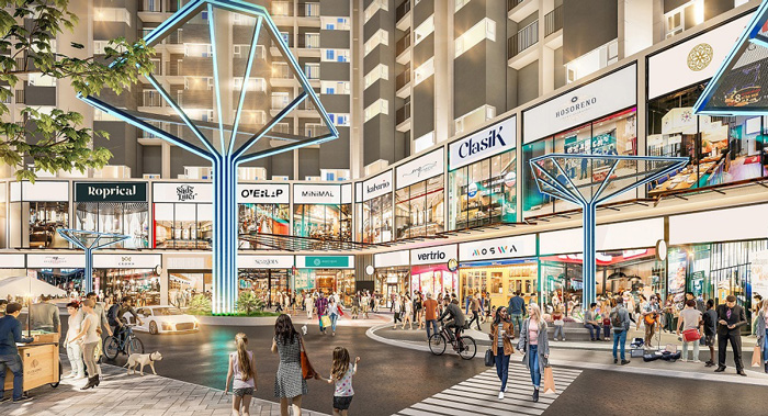 Mô hình Shopping road nổi tiếng thế giới đã có mặt Shophouse Metro Star Việt Nam