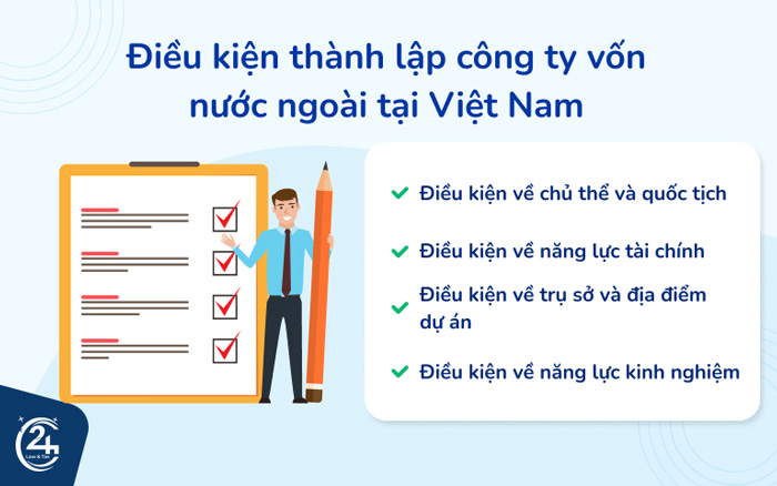 Dịch vụ Thuế 24h: Thành lập công ty vốn nước ngoài trọn gói