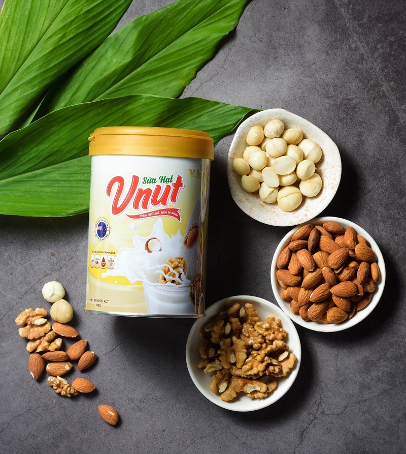 Sữa hạt Vnut: Thức uống bổ dưỡng cho cả gia đình