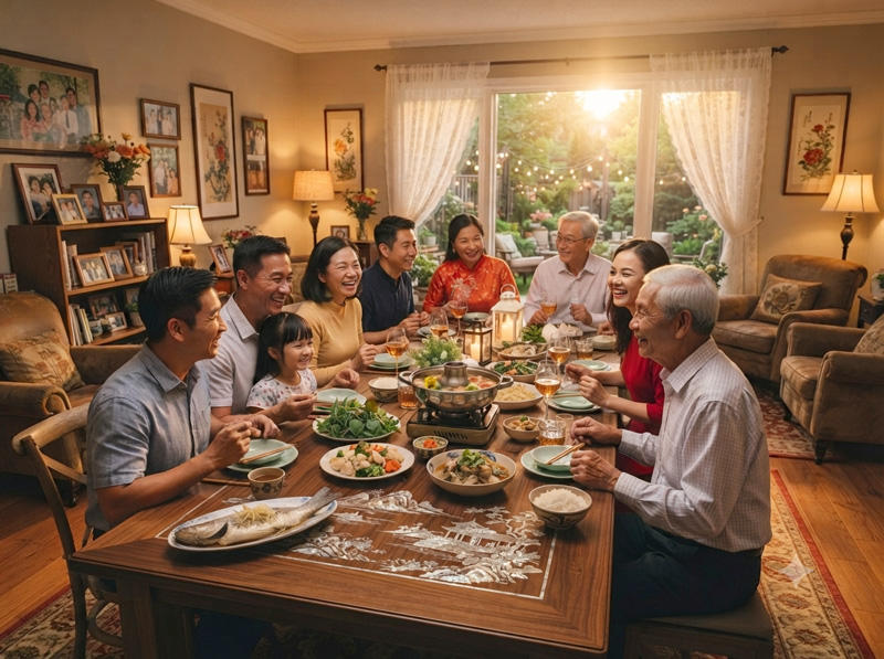 Kinh nghiệm tổ chức tiệc tại nhà văn minh trong khu dân cư