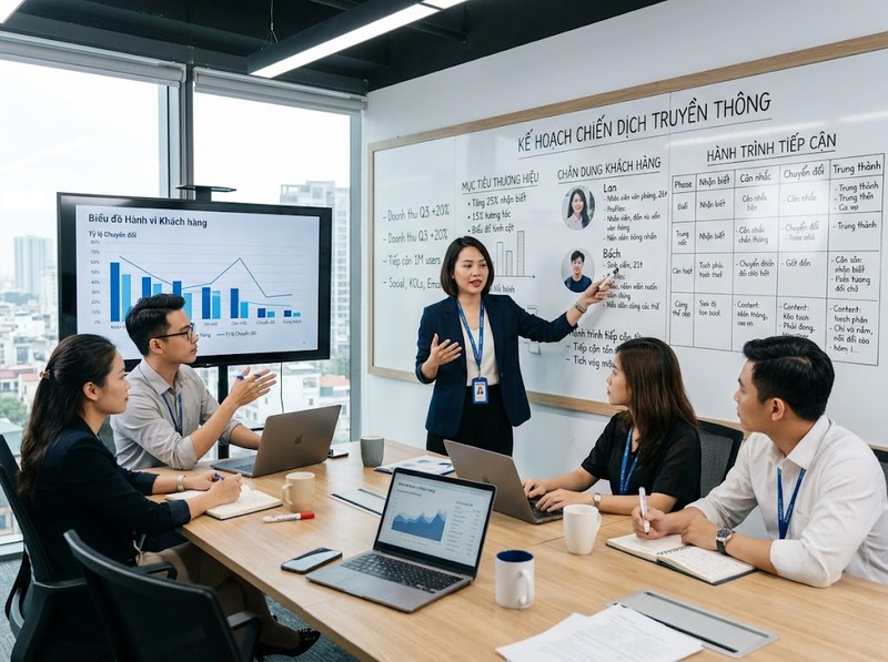Truyền thông marketing tích hợp giúp đồng bộ thông điệp trên các kênh