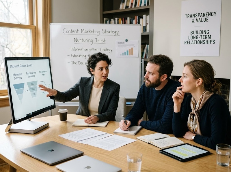Content Marketing giúp doanh nghiệp xây dựng niềm tin và tạo nhu cầu