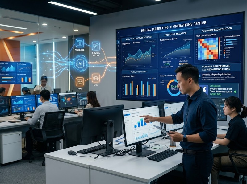 Những xu hướng Digital Marketing định hình AI, dữ liệu và quyền riêng tư