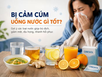 Bệnh cảm cúm uống nước gì tốt?