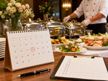 Nên đặt dịch vụ nấu tiệc trước bao lâu