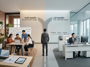 Phân biệt khởi nghiệp và lập nghiệp