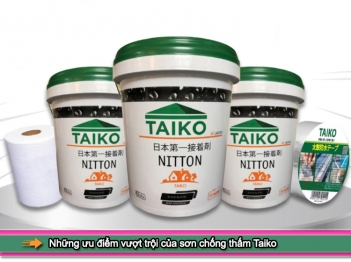 Những ưu điểm vượt trội của sơn chống thấm Taiko