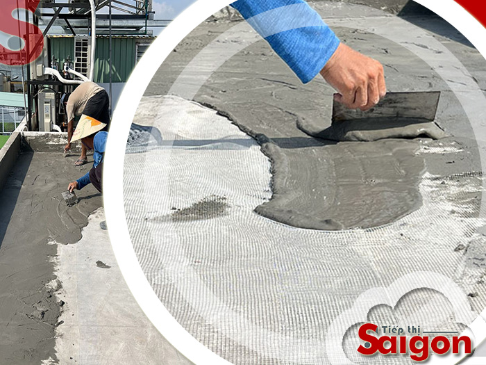 cách chống thấm sân thượng bị nứt