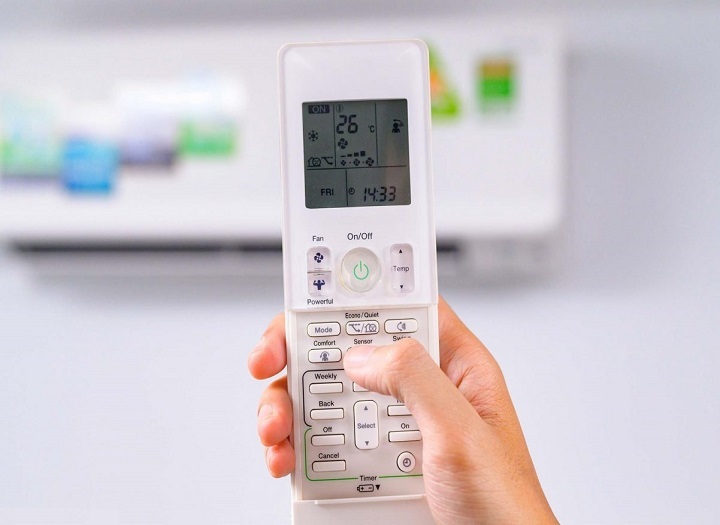 điều chỉnh remote tiết kiệm điện