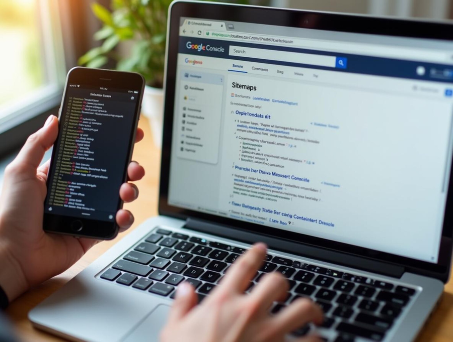gửi sitemap lên google search console