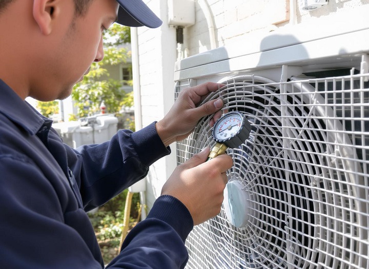 máy lạnh thiếu gas có bị chảy nước không