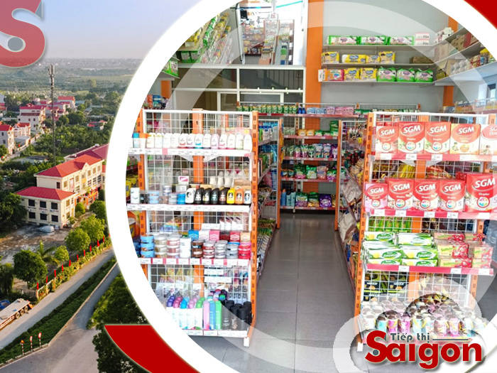 mô hình siêu thị mini